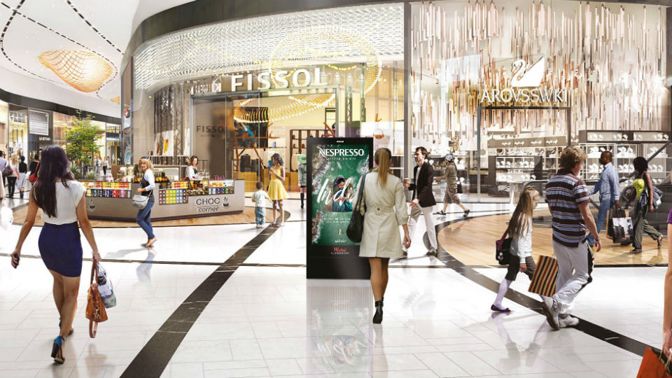 Ocean Outdoor media-exploitant Westfield Mall