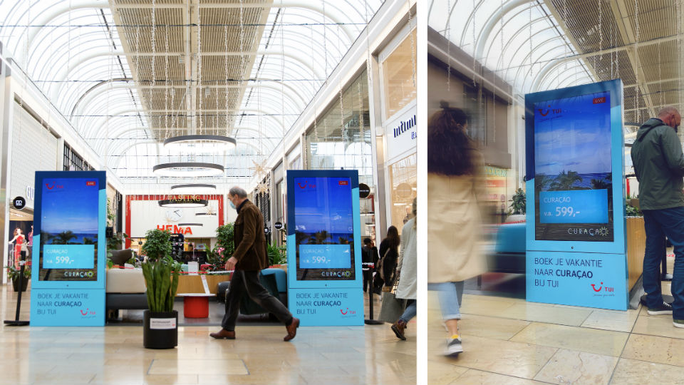 TUI en Exterion Media: live Curaçaose zon op DOOH