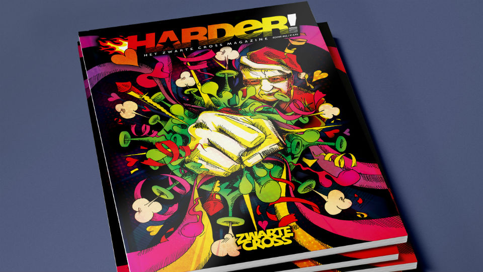 Zwarte Cross-glossy Harder! landelijke verspreiding