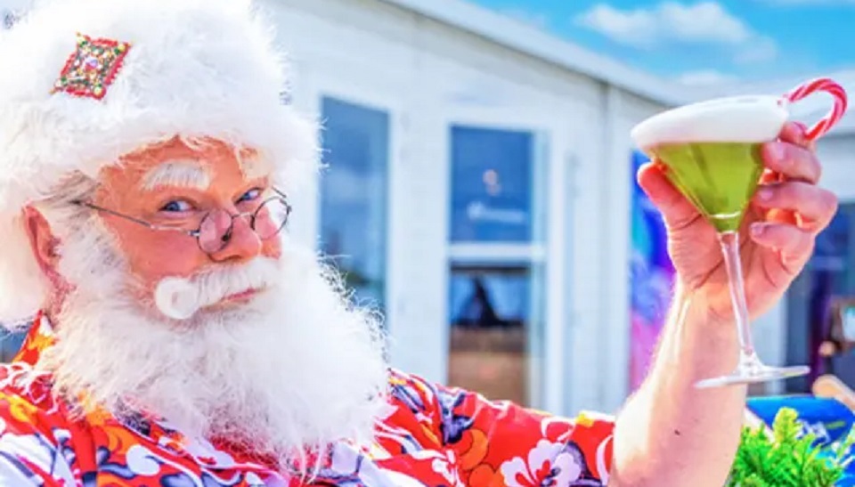 Sky Radio organiseert Inhaal Kerstborrel op het strand