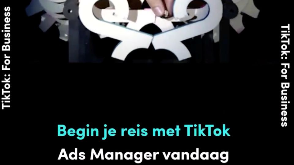 TikTok for Business start Ads Manager voor het mkb