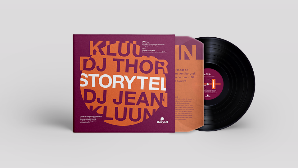 Storytel en Kumpany maken LP-campagne rondom boek Kluun