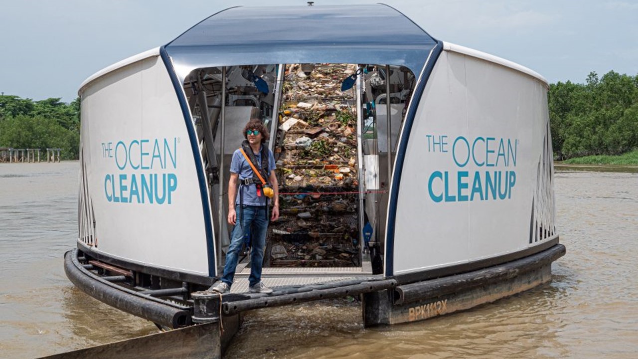 The Ocean Cleanup rangiert auf Platz 1 der Top 100 von Instagram