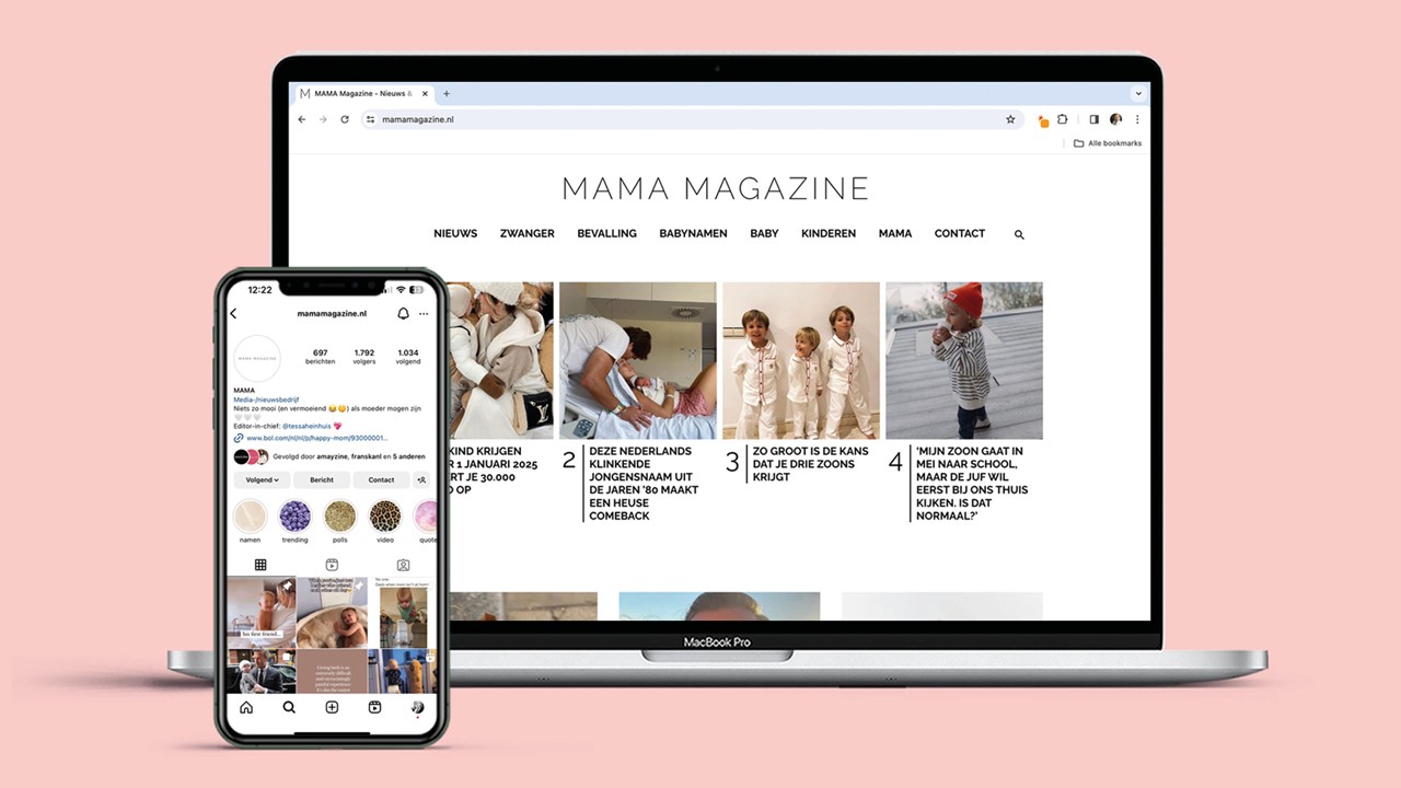 MamaMagazine.nl nieuwe aanwinst Pilot Publishing