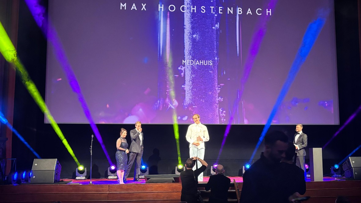 Max Hochstenbach wint YIM Talent Award