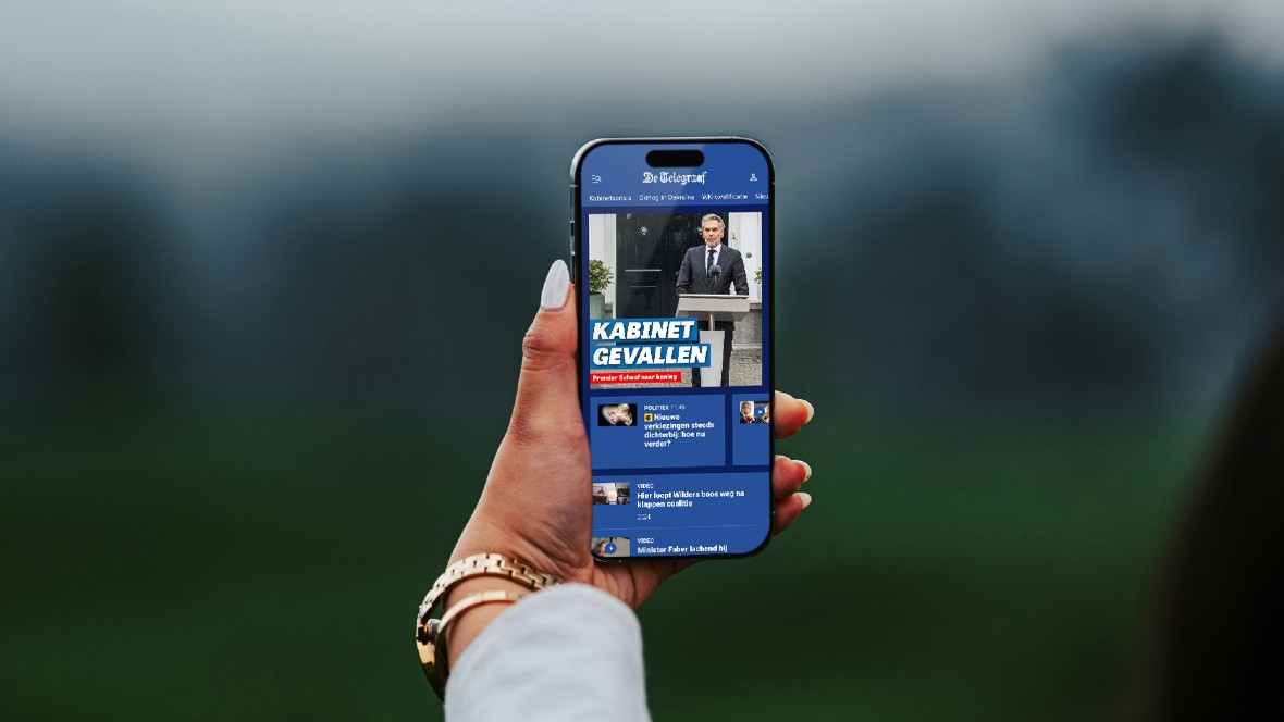 Telegraaf vernieuwt grondig app en website