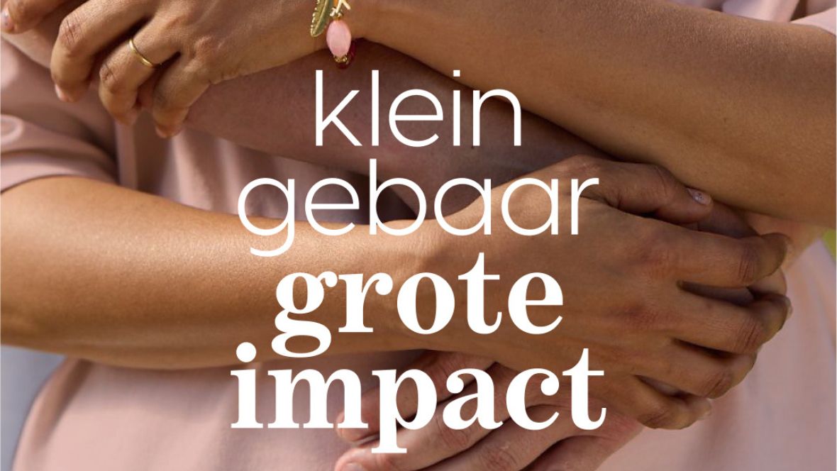 Pink Ribbon benadrukt de kracht van kleine gebaren in nieuwe campagne 'Veerkracht'