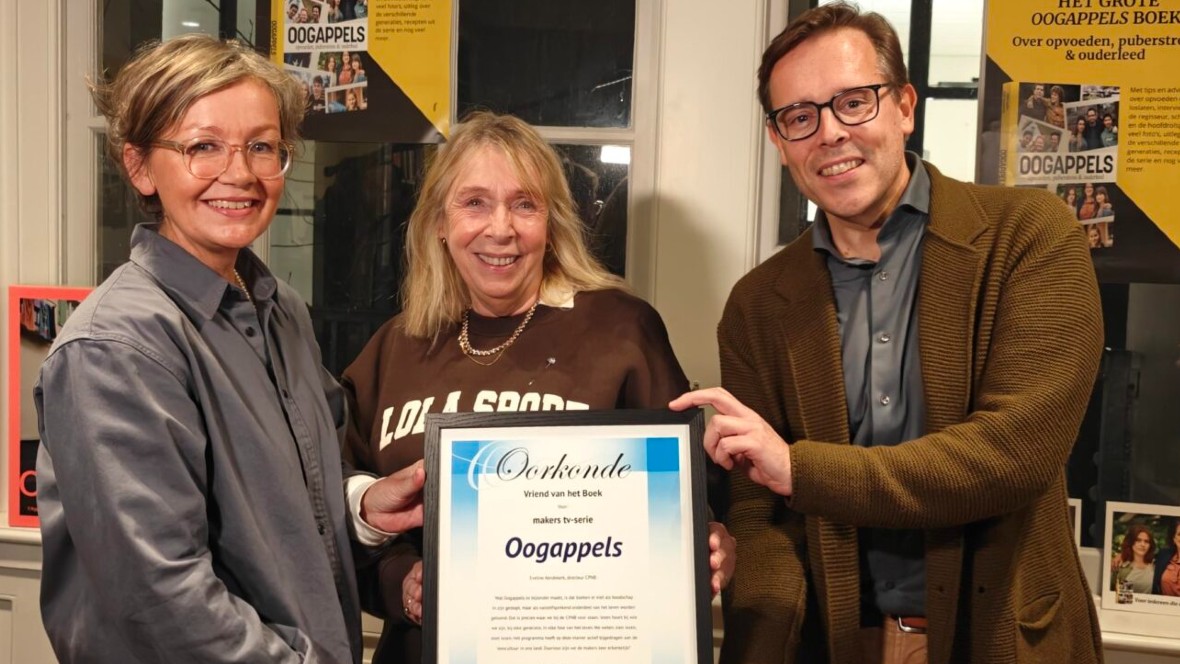 Makers Oogappels benoemd tot Vriend van Boek