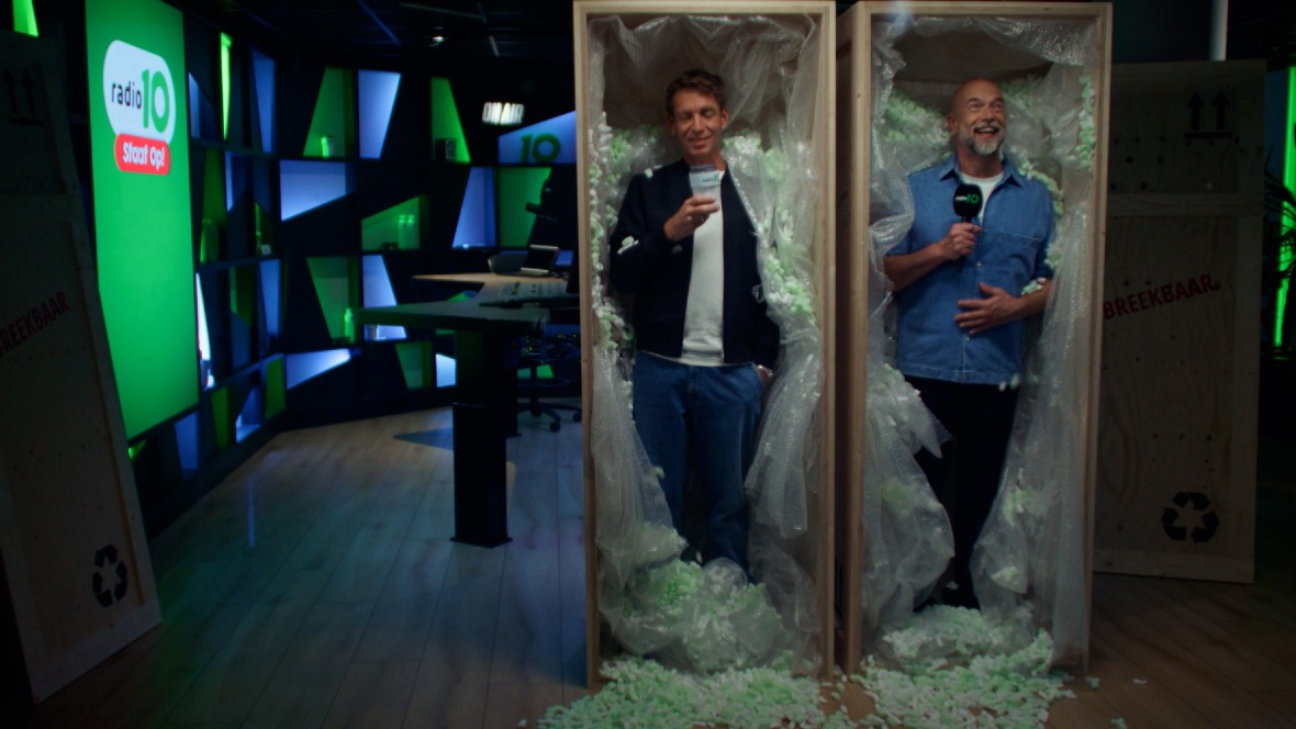 Verhuizing centraal in Radio 10-campagne
