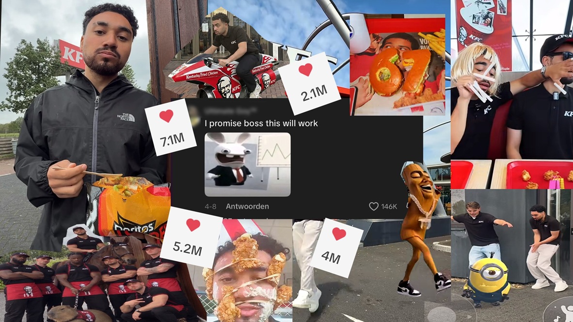 KFC groeit hard op TikTok