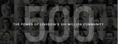 LinkedIn doorbreekt grens van  500 miljoen leden wereldwijd 