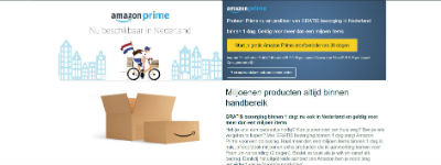 Amazon rommelt aan de Nederlandse poort 