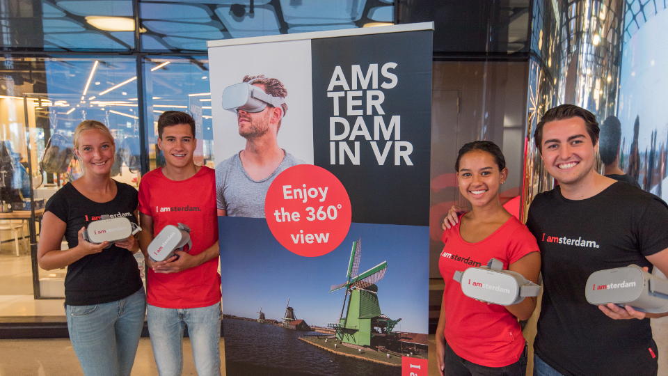 Amsterdam Marketing zet VR in voor promotie regio's