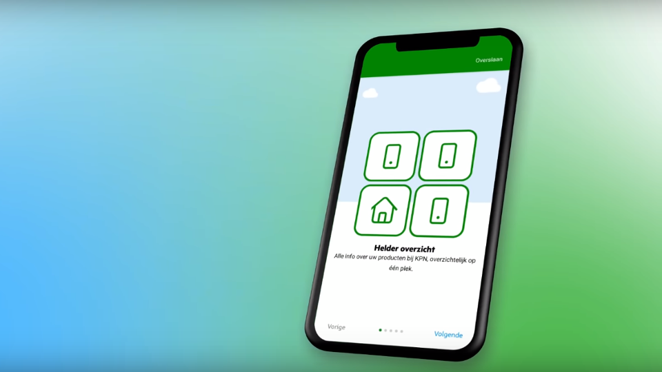 Klant geeft KPN feedback op vernieuwde app en website