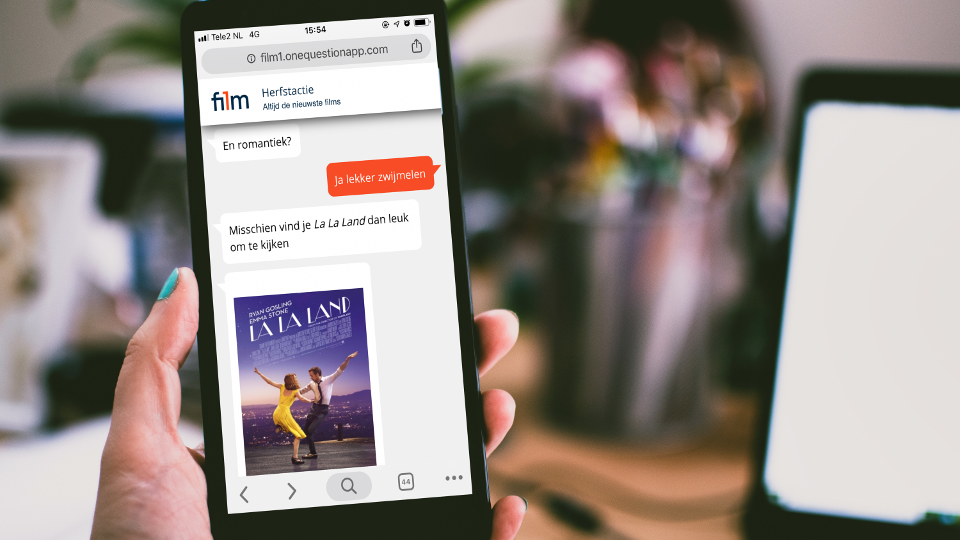 Film1 lanceert chatbot voor advertising