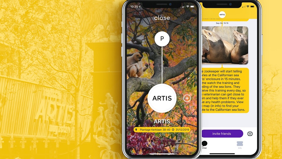 Artis ontwikkelt met start-up Close mobiel platform