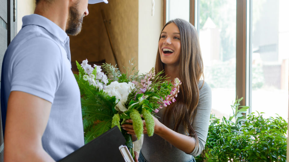 Gratis bezorging steunt lokale bloemist