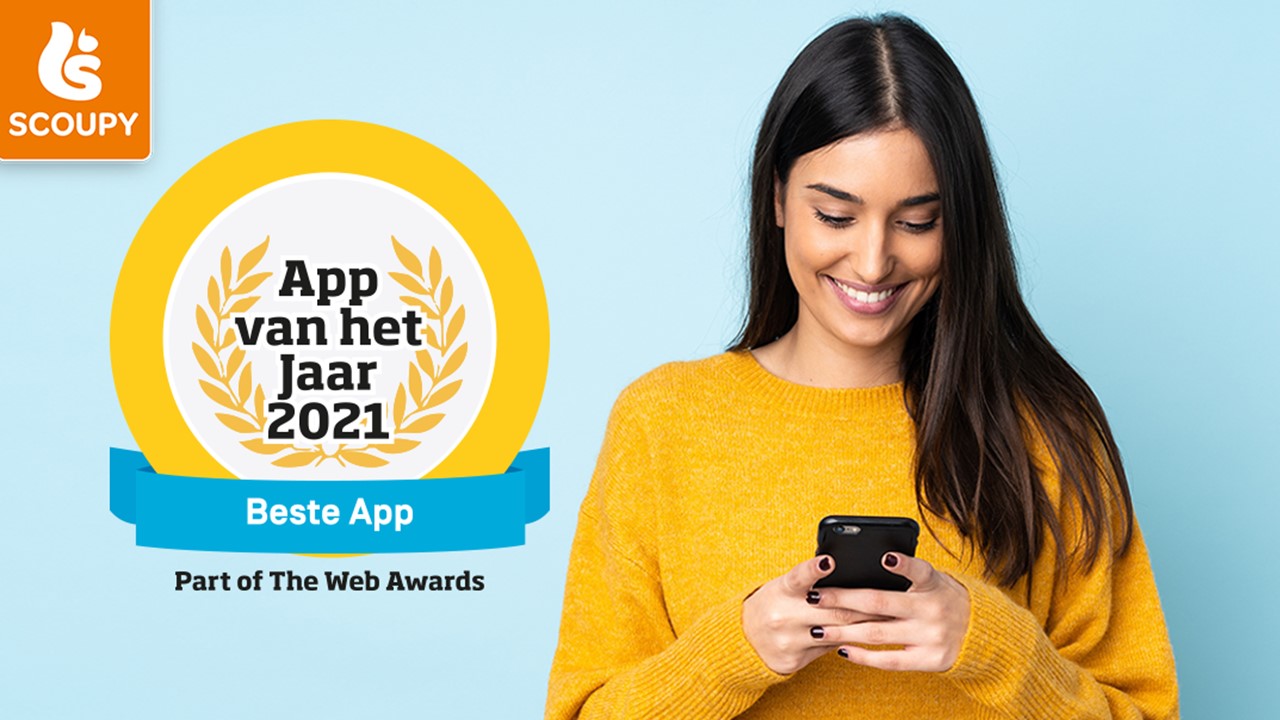 Scoupy: app van het jaar