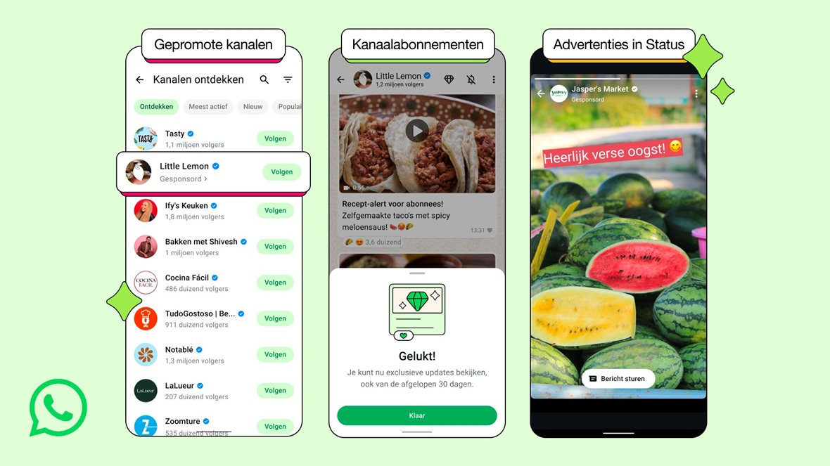WhatsApp krijgt advertenties