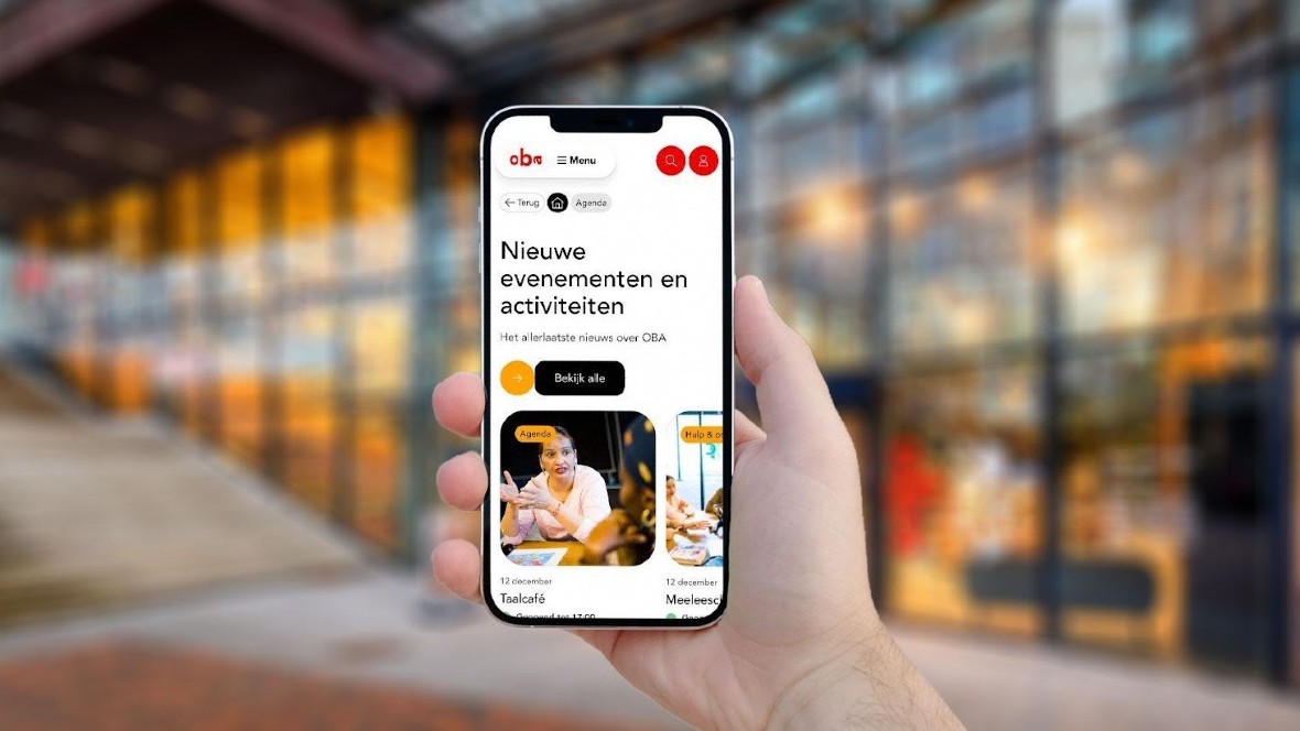 OBA lanceert nieuw digitaal huis voor Amsterdammers