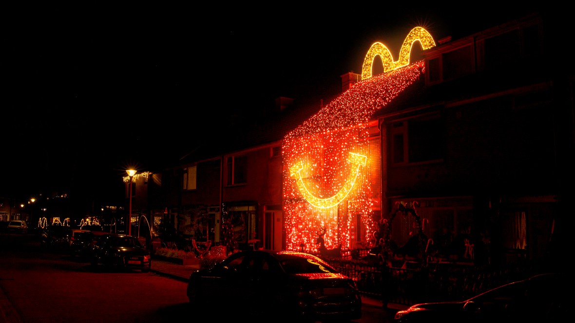 Arkel viert kerst als Happy Meal