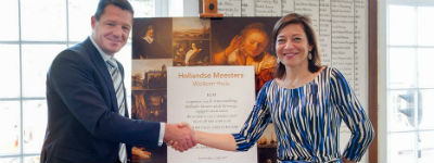 KLM sponsort Hollandse meesters in Hermitage