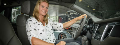 Porsche strikt Dafne Schippers