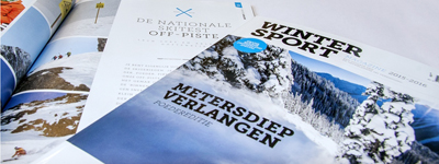 Nederlandse Ski Vereniging in zee met Wintersporters.nl