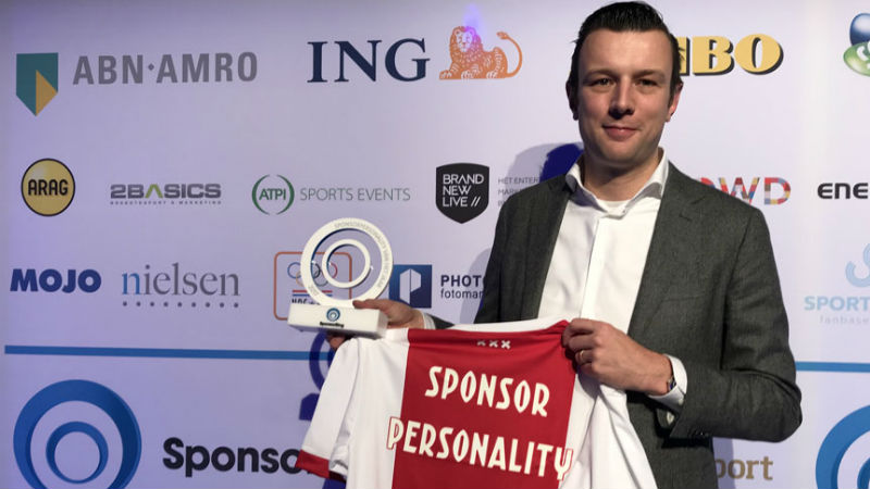 Sponsorpersonality van het Jaar: Menno Geelen (Ajax)