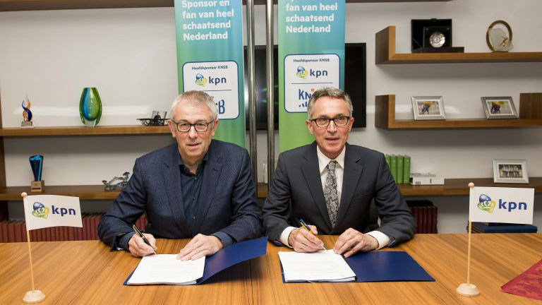 KPN verlengt tot 2020 als hoofdsponsor KNSB