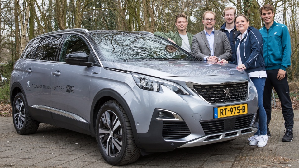 Peugeot steunt nieuwe tennisgeneratie