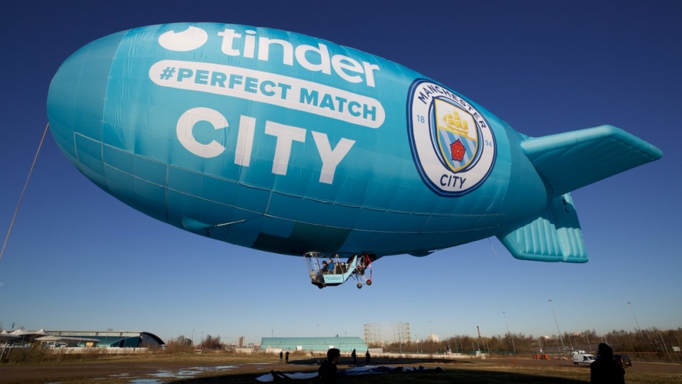 Tinder vormt #perfectmatch met Manchester City