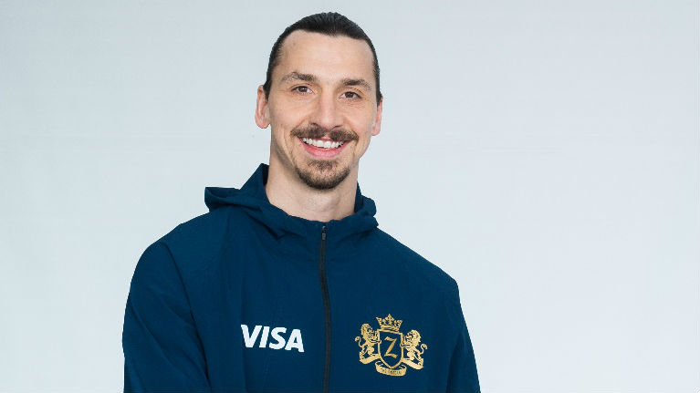 Zlatan Ibrahimovic nieuw WK-boegbeeld Visa