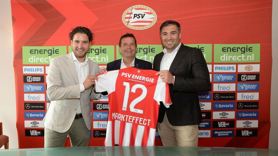 Markteffect official sponsor van PSV