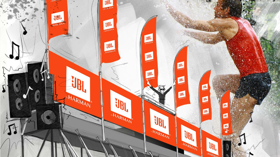 JBL is muzikaal partner van StrongmanRun