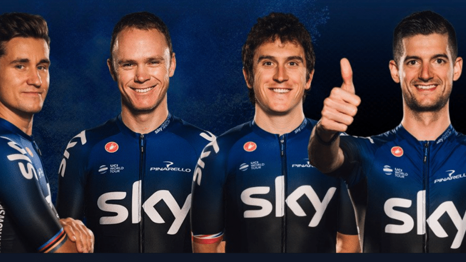 Sky stopt als sponsor van Team Sky