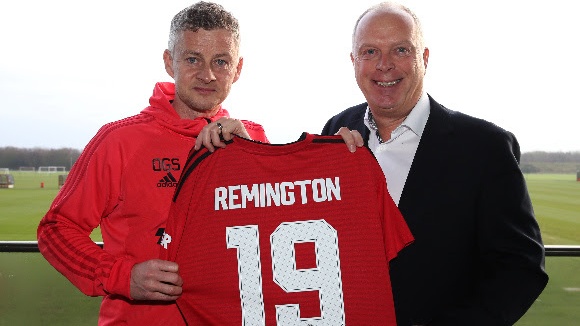 Remington in zee met Manchester United