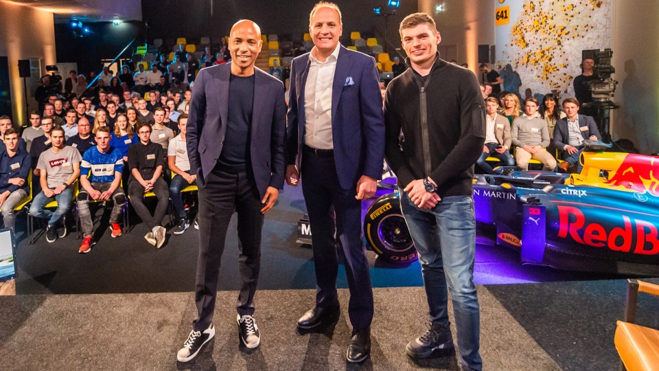 Jumbo houdt 'College Tour' met Max Verstappen