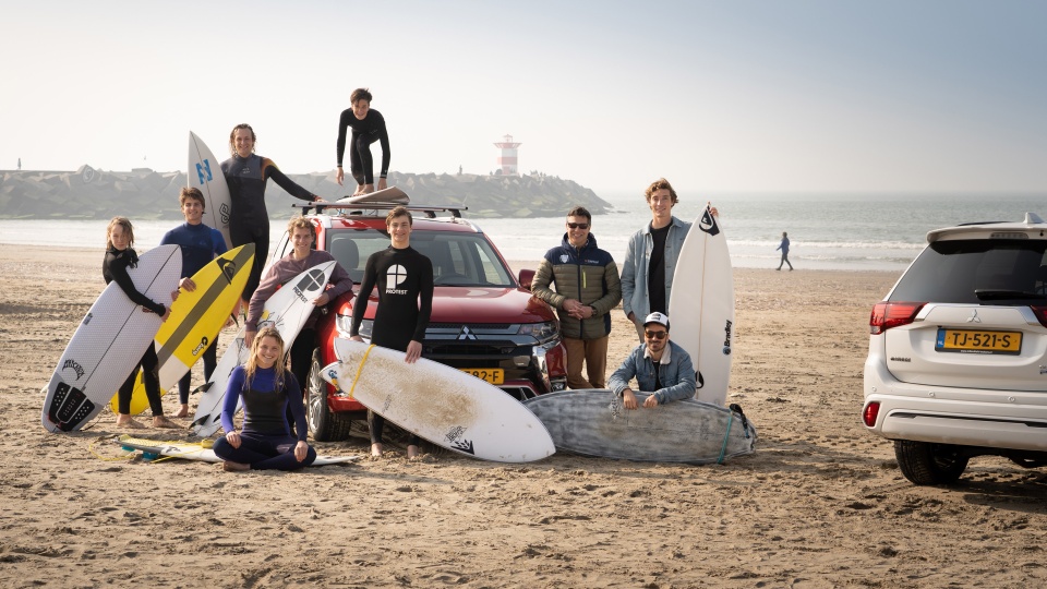 Mitsubishi hoofdsponsor NK Surftour