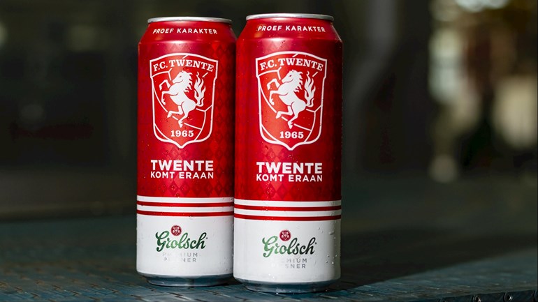 Twente-sponsor Grolsch komt met kampioensbier