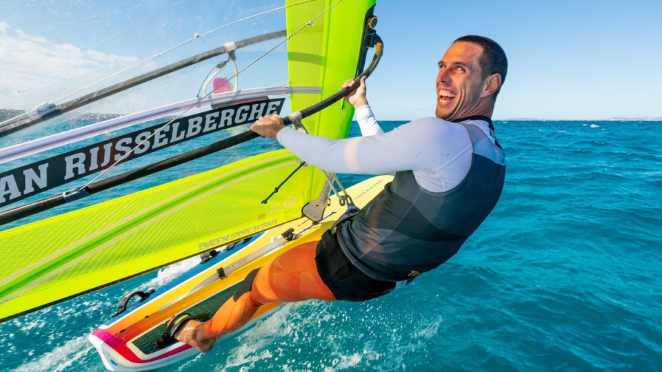 Windsurfer Dorian van Rijsselberghe oceaan-ambassadeur WWF