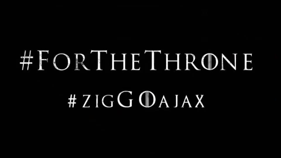 Ziggo haakt in met Game of Thrones en Ajax