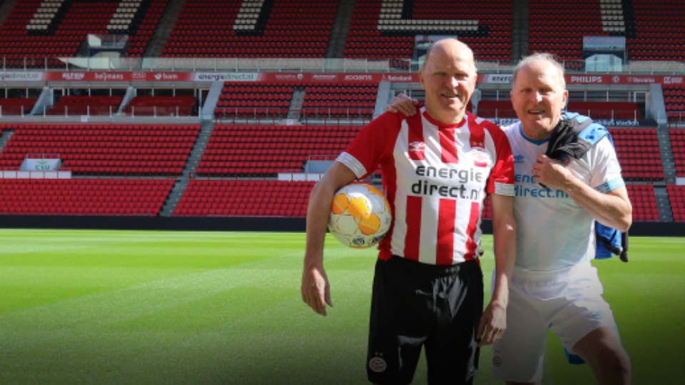 Oude Bazen Clinic van energiedirect.nl in Philips Stadion