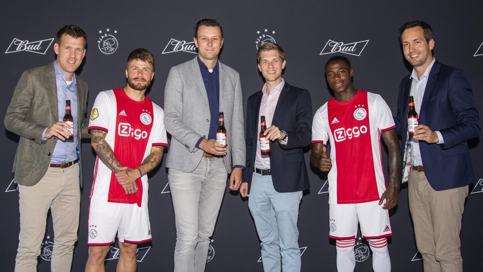 Budweiser sluit sponsordeal met Ajax