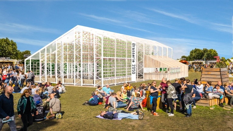 Smart Toilet van Rabobank op Lowlands geeft voedingsadvies