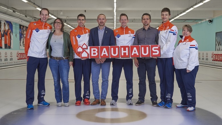 Bauhaus sponsor van Nederlands curlingteam