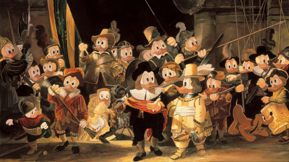 Mercurs bekronen partnership Donald Duck met Rijksmuseum