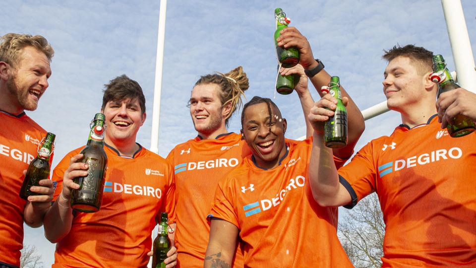 Grolsch en Rugby Nederland samen naar Rugby World Cup 2027