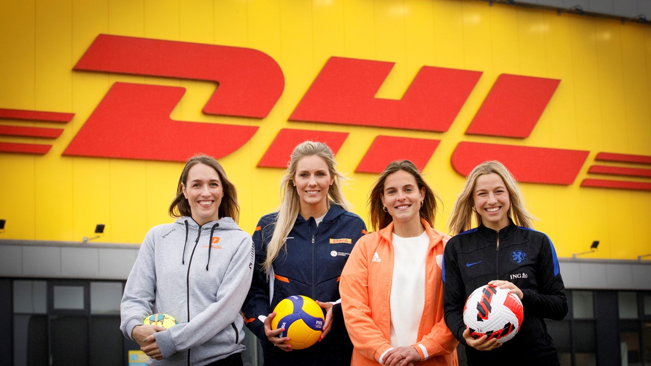 DHL Parcel sponsor en logistiek partner van nationale vrouwenteams