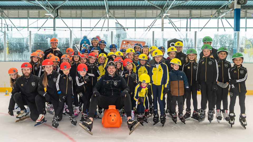 Sven Kramer geeft startsein Sven Kramer Academy Tilburg